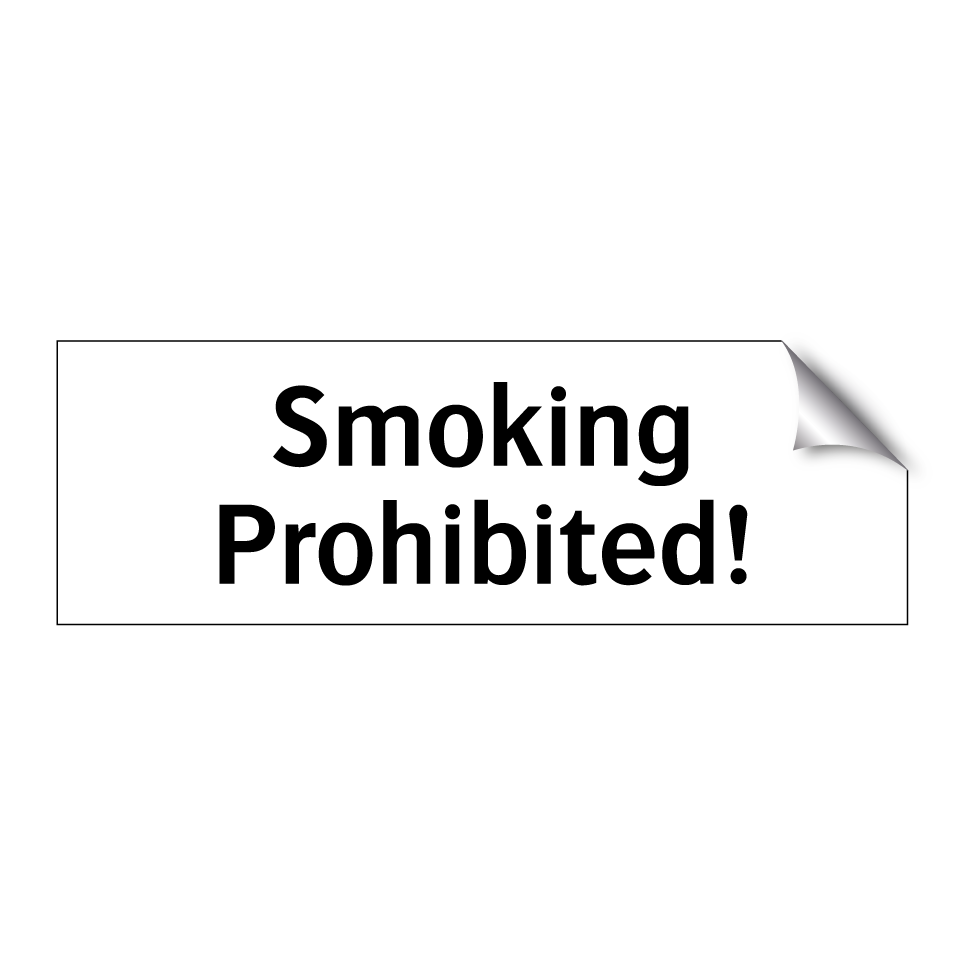 Smoking Prohibited!