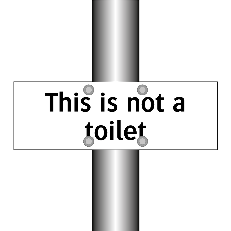 This is not a toilet