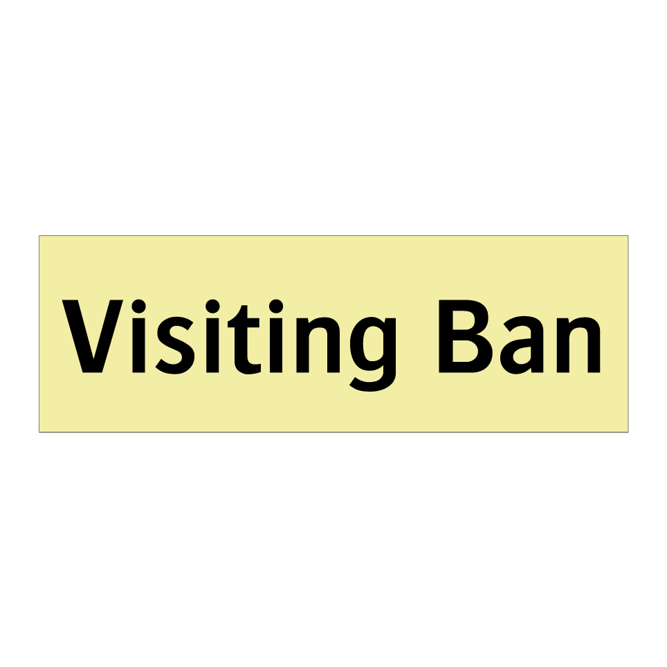 Visiting Ban