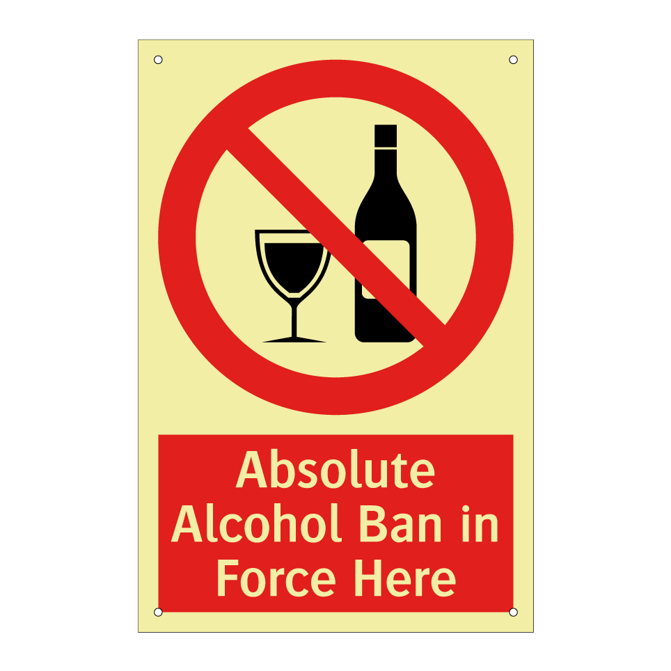 Absolute Alcohol Ban in Force Here