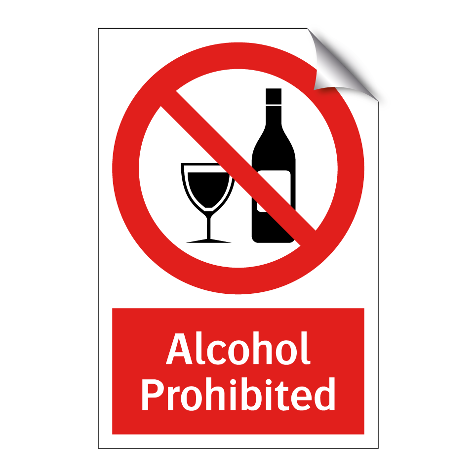 Alcohol Prohibited