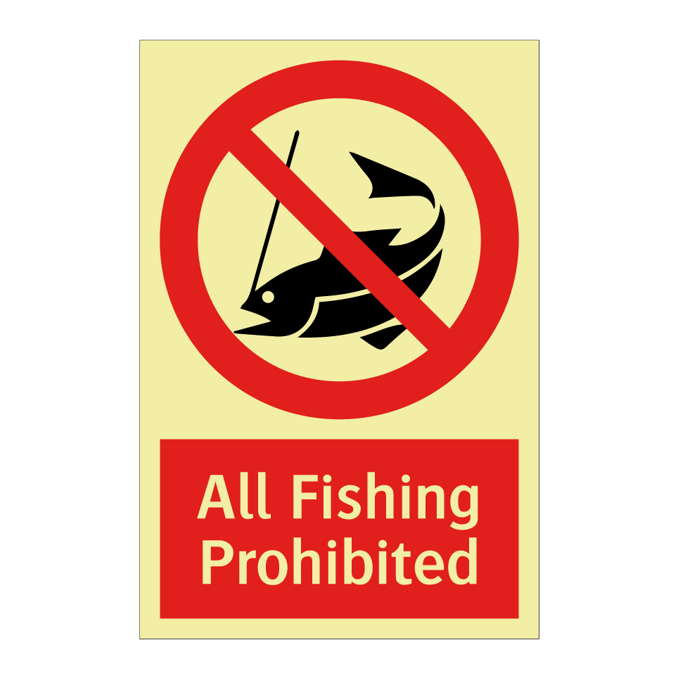All Fishing Prohibited