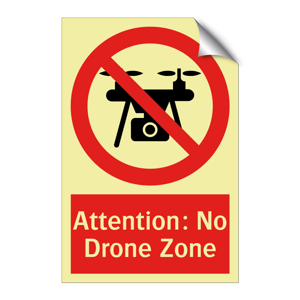 Attention: No Drone Zone