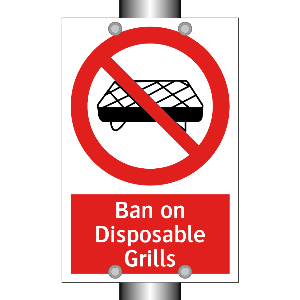 Ban on Disposable Grills