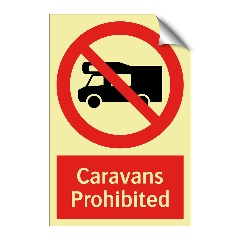 Caravans Prohibited