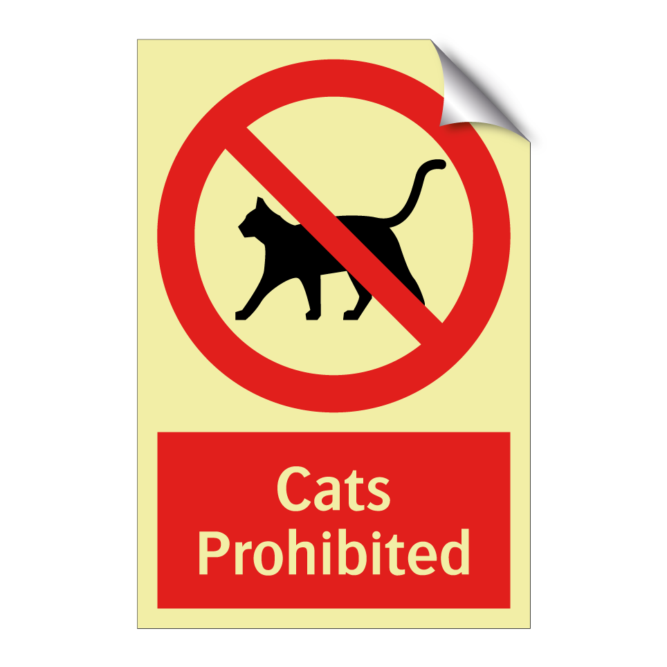 Cats Prohibited