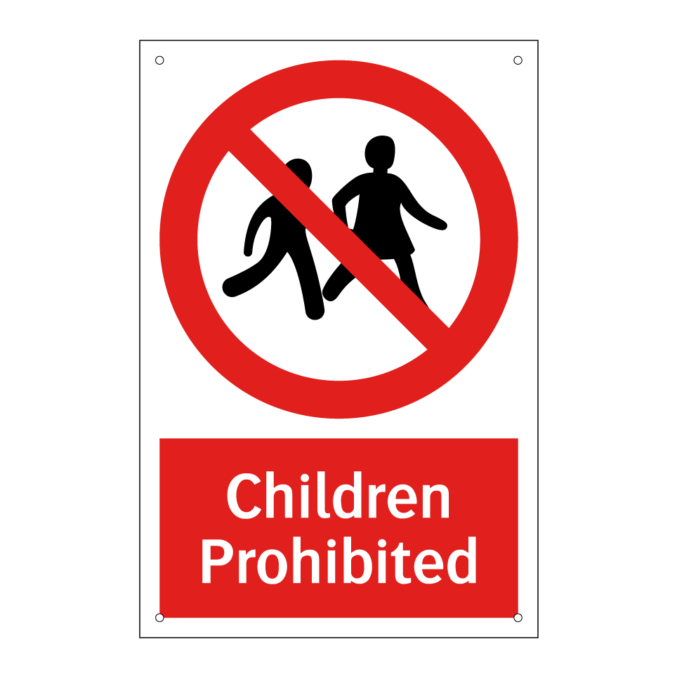 Children Prohibited