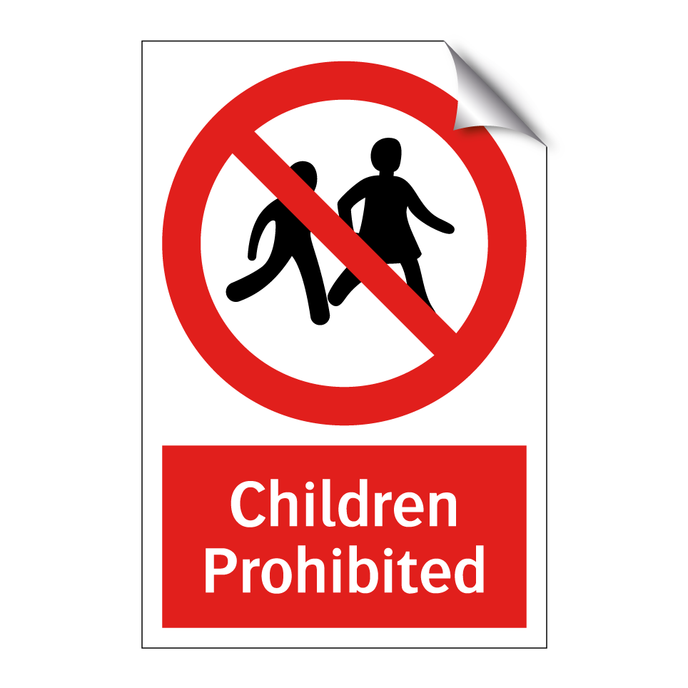 Children Prohibited