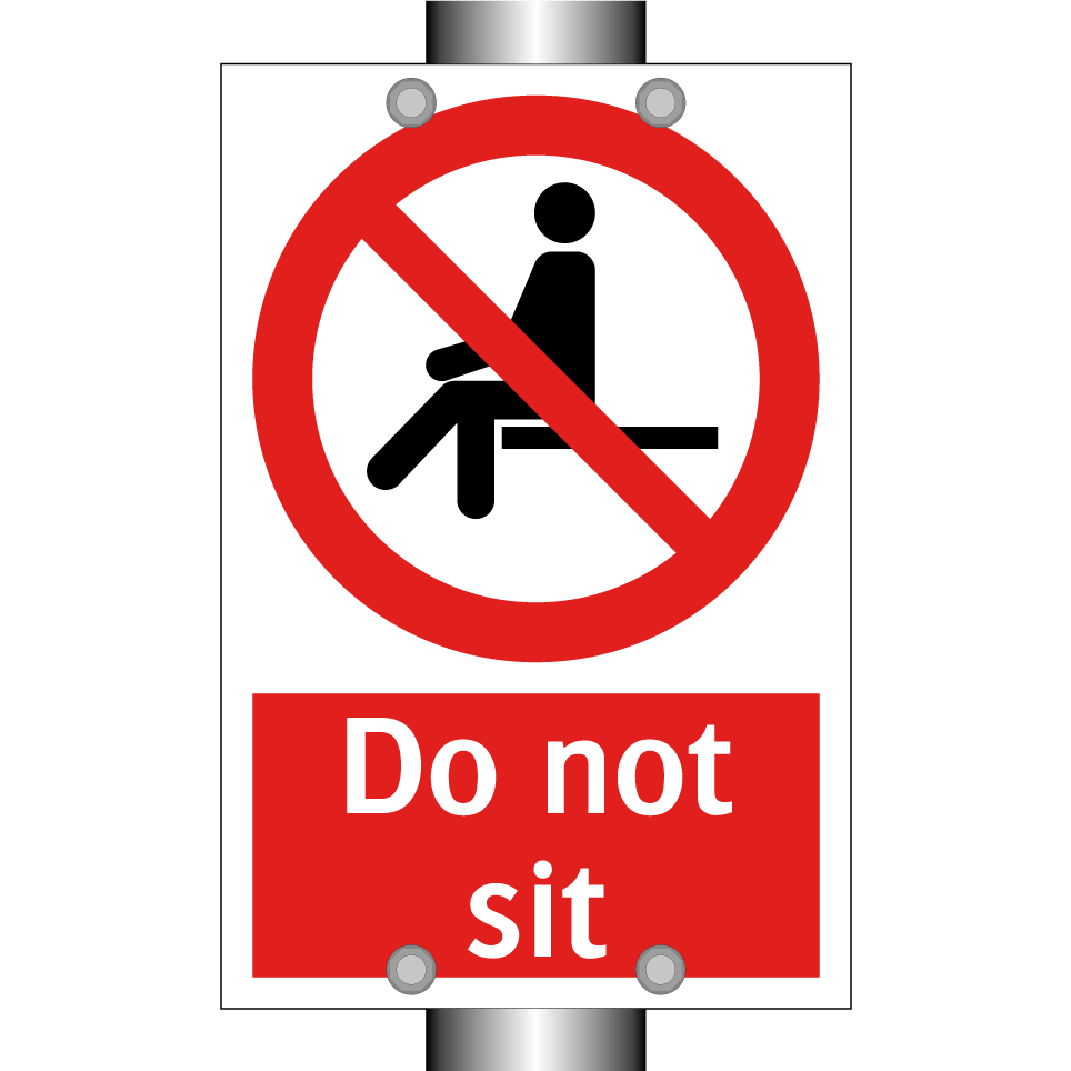 Do not sit