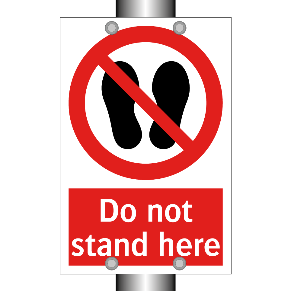 Do not stand here