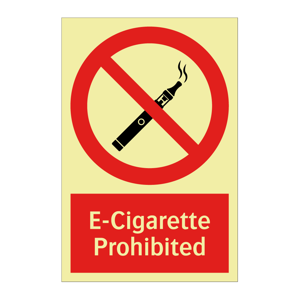 E-Cigarette Prohibited