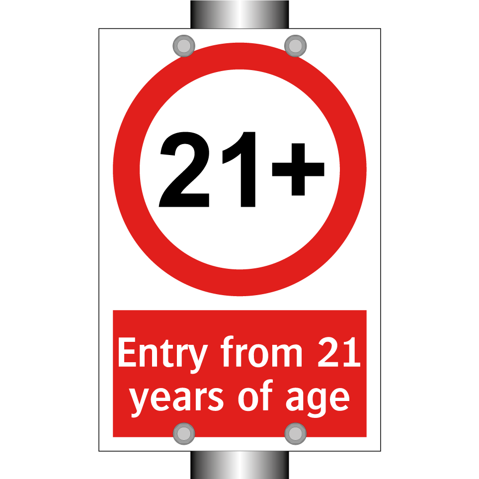 Entry from 21 years of age