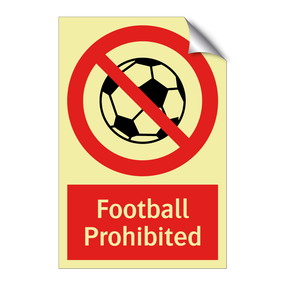 Football Prohibited