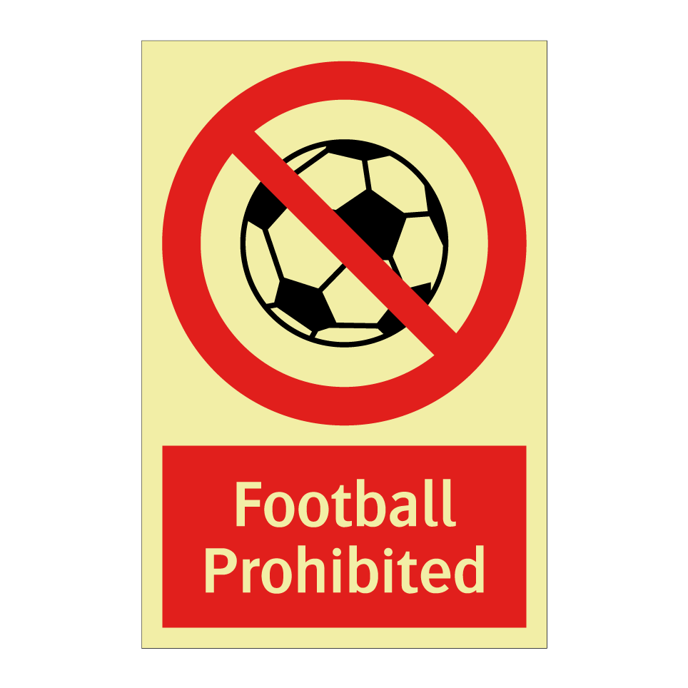 Football Prohibited