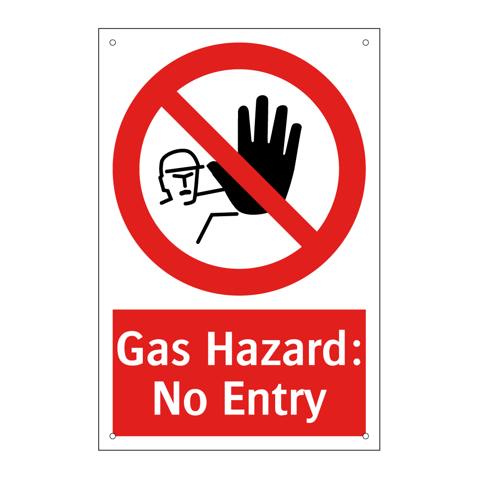 Gas Hazard: No Entry