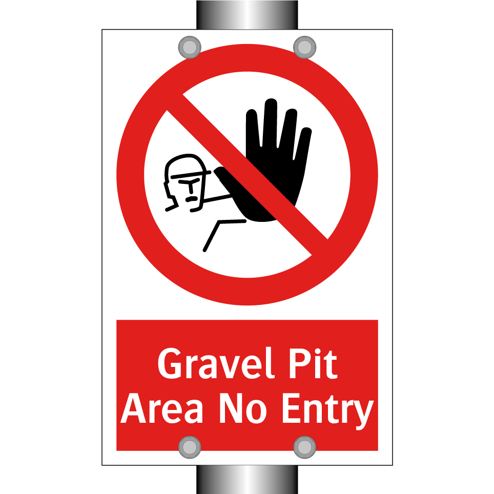 Gravel Pit Area No Entry