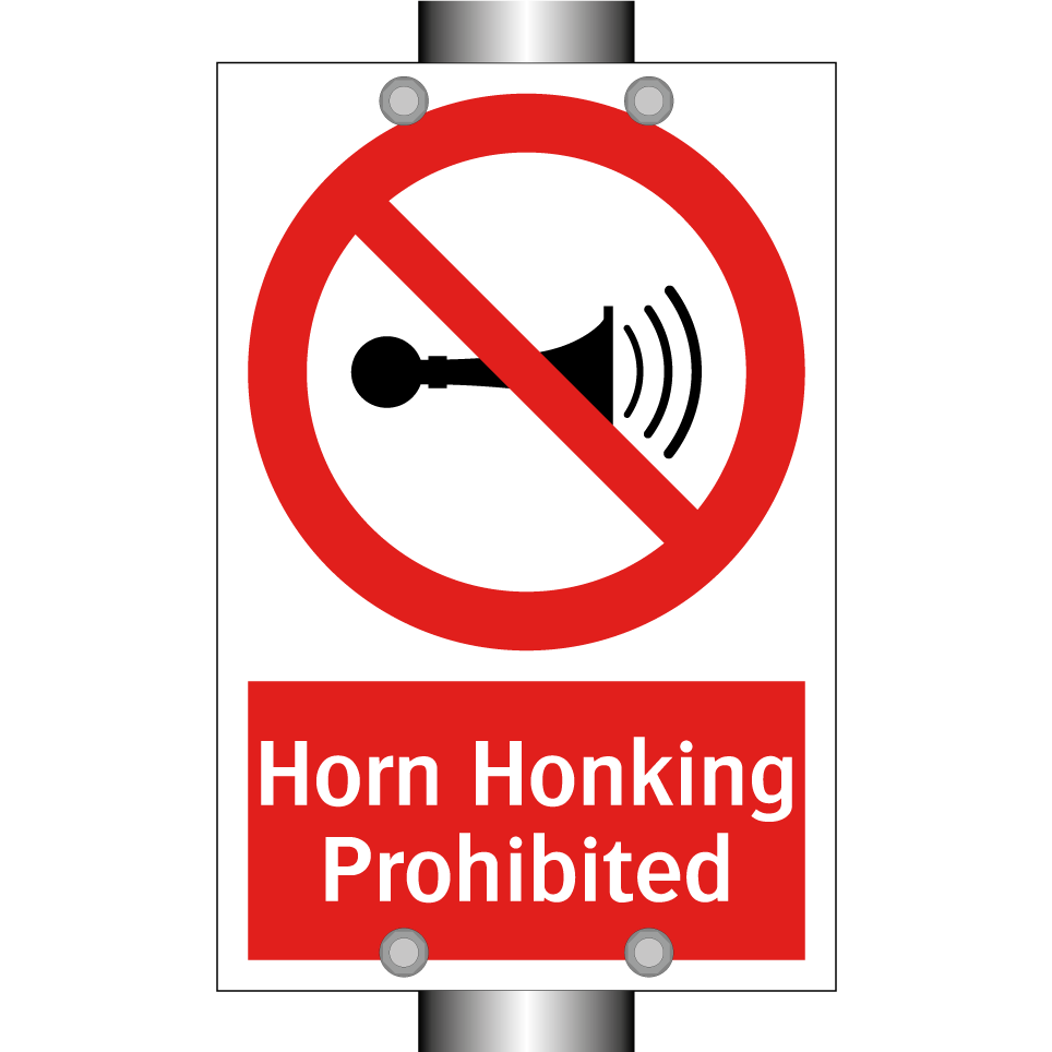 Horn Honking Prohibited