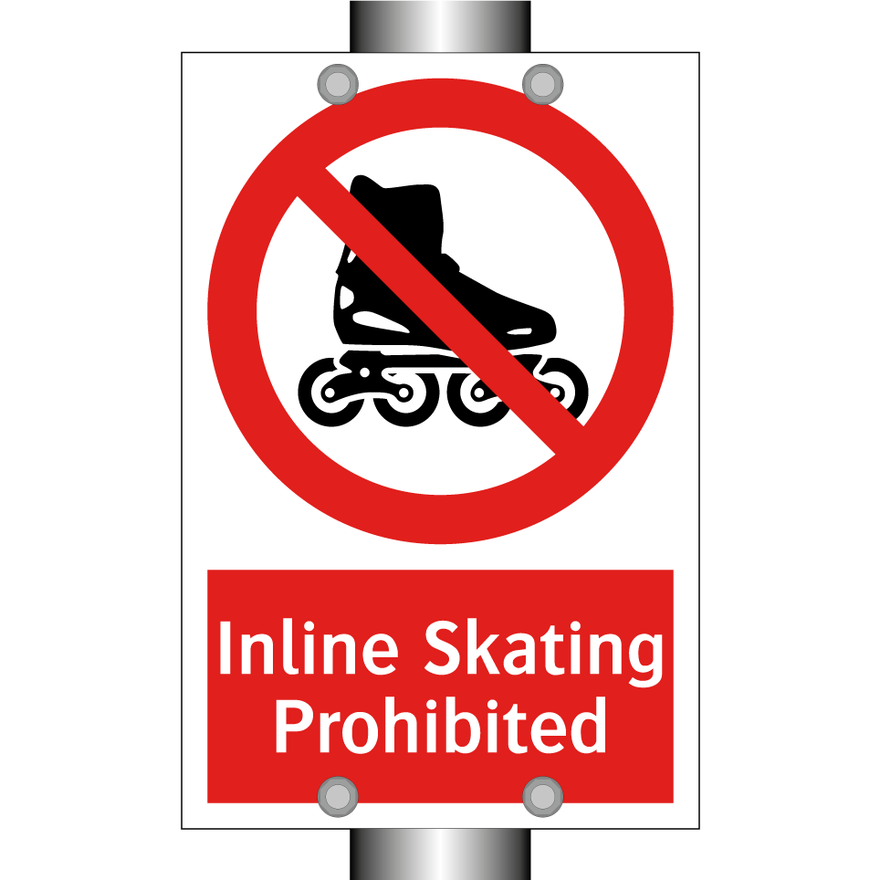 Inline Skating Prohibited