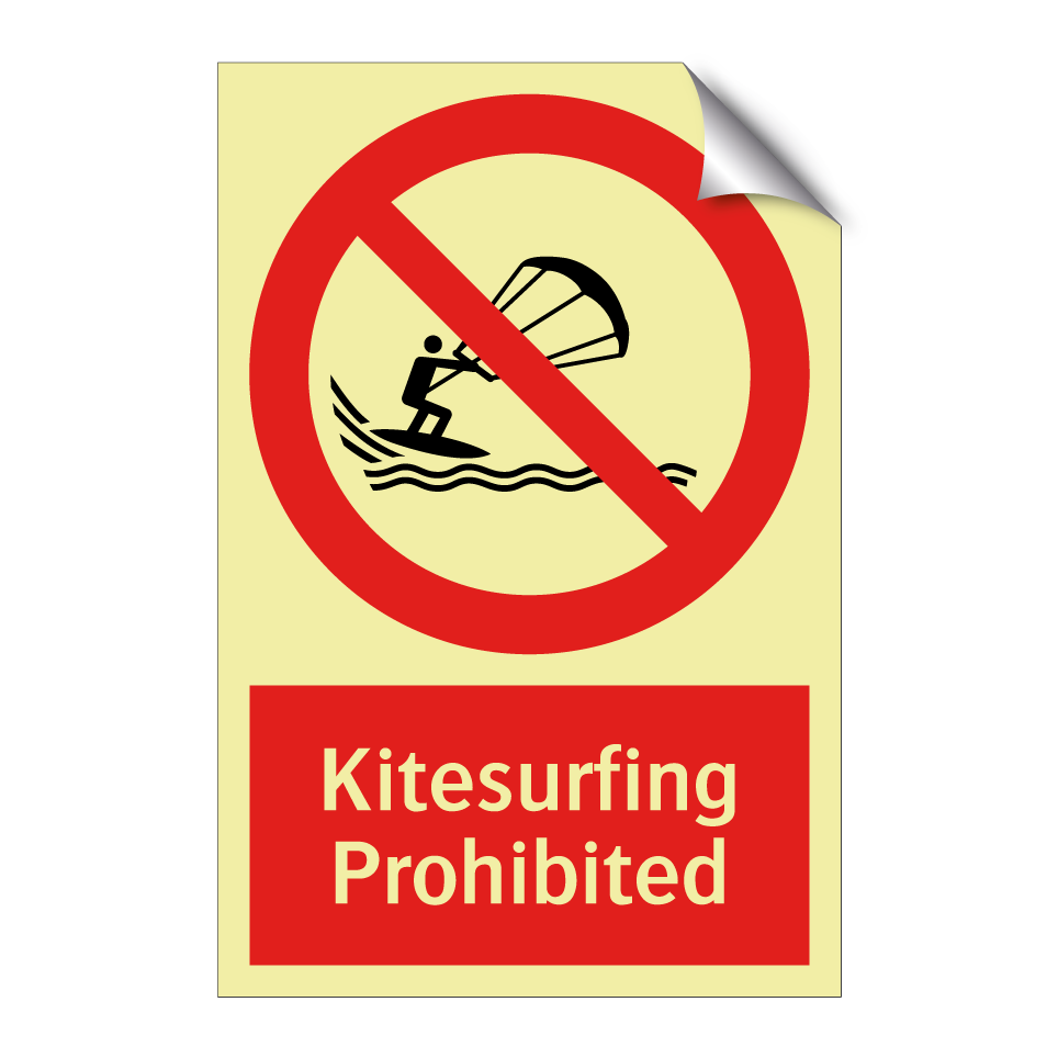 Kitesurfing Prohibited