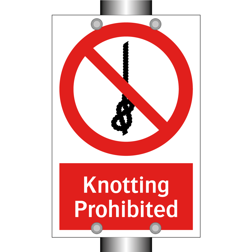 Knotting Prohibited