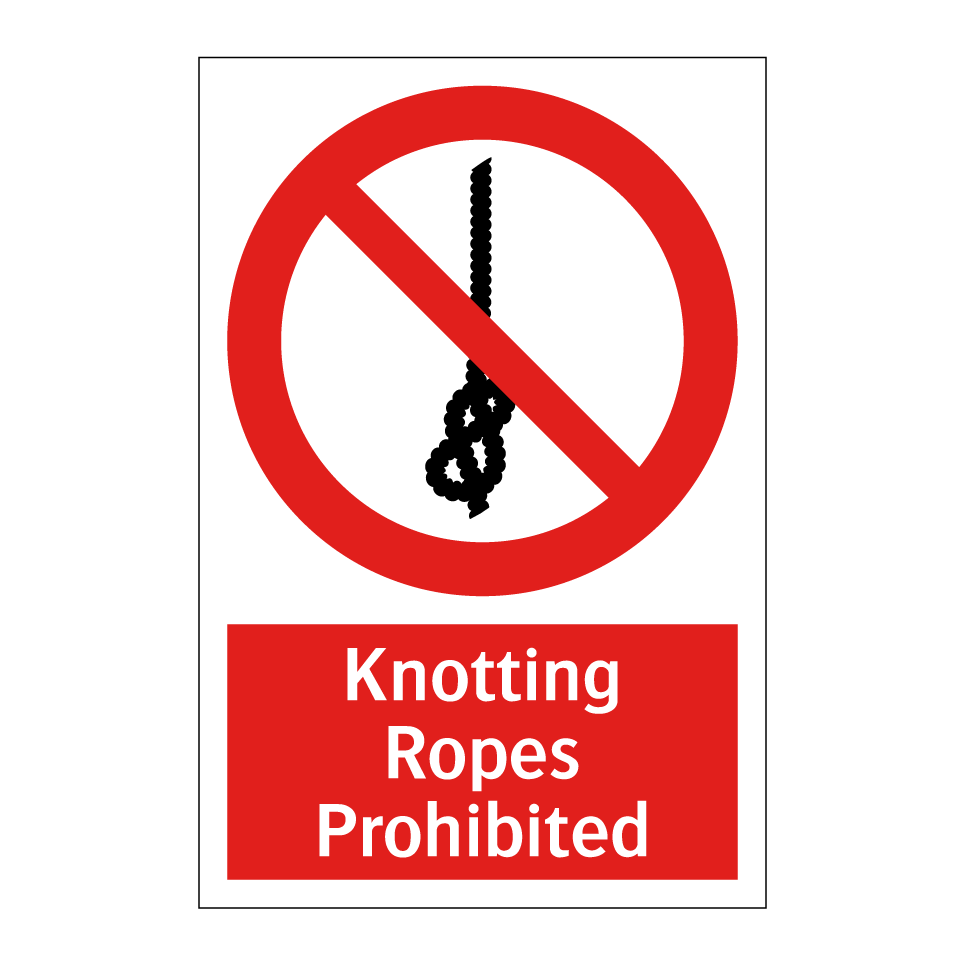 Knotting Ropes Prohibited