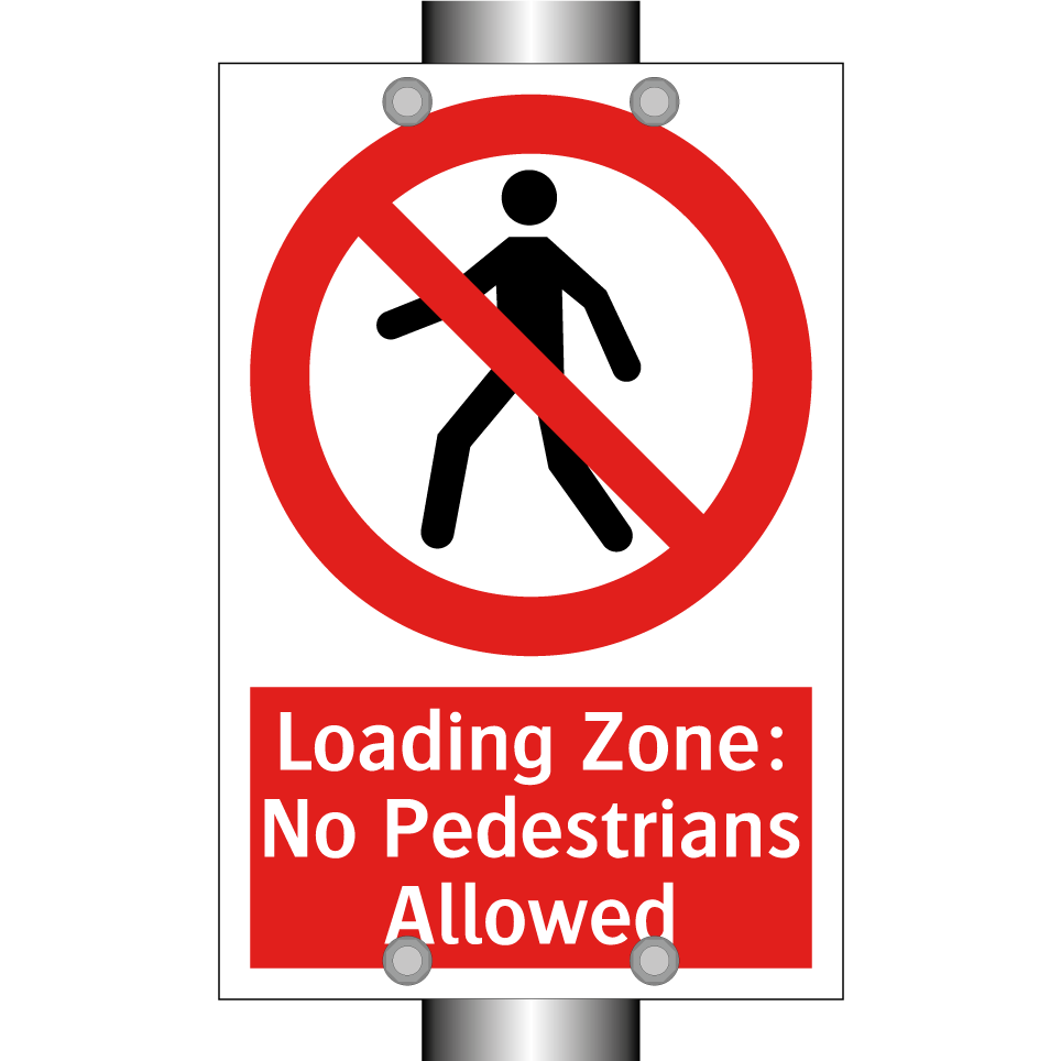 Loading Zone: No Pedestrians Allowed