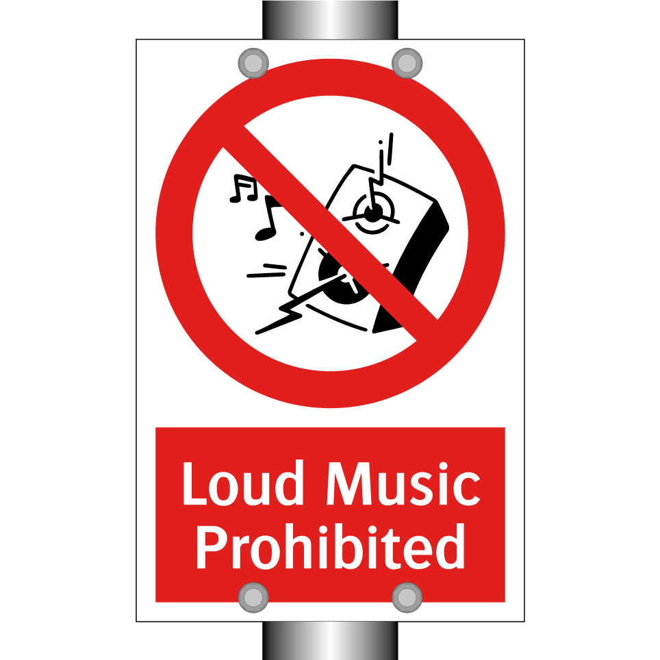 Loud Music Prohibited