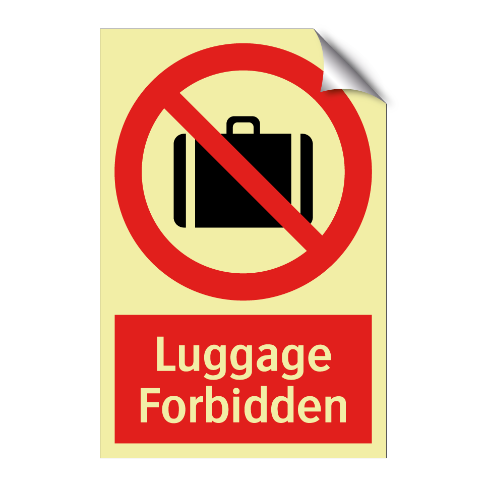 Luggage Forbidden