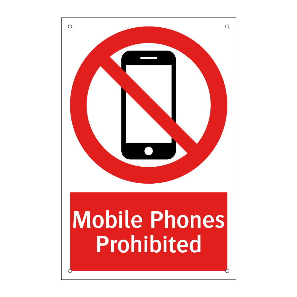 Mobile Phones Prohibited