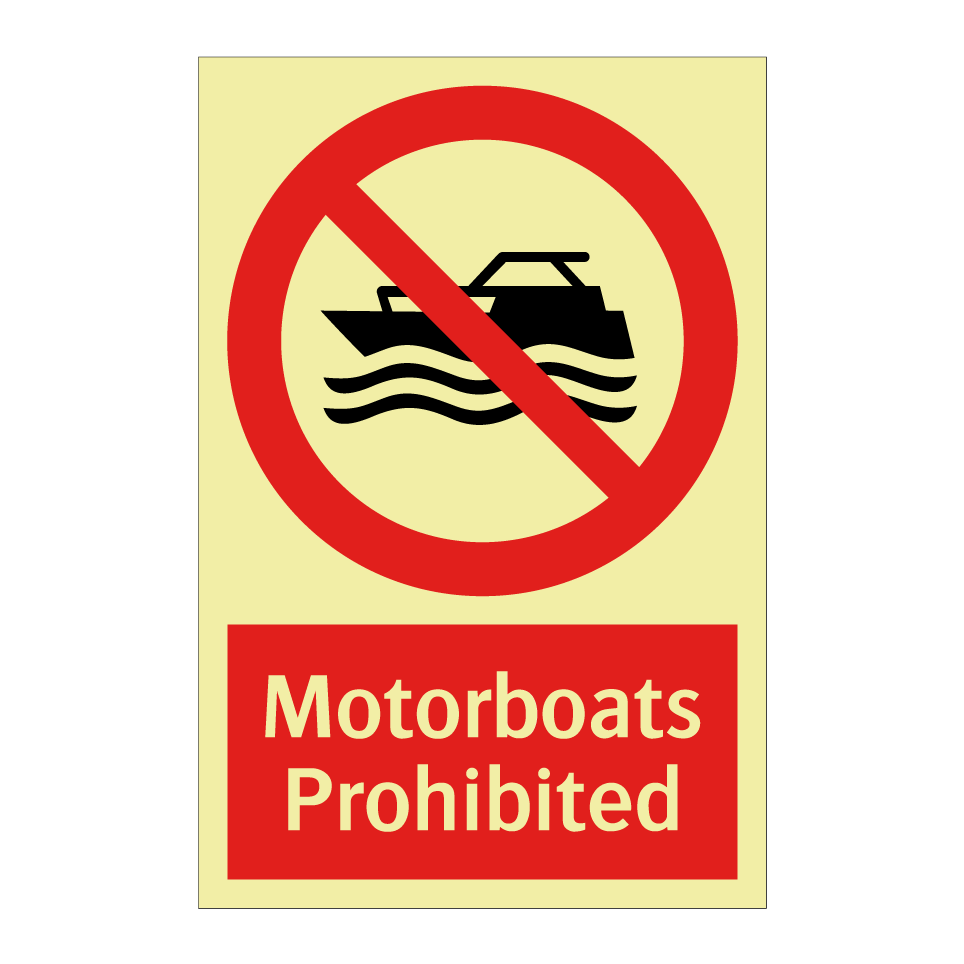 Motorboats Prohibited