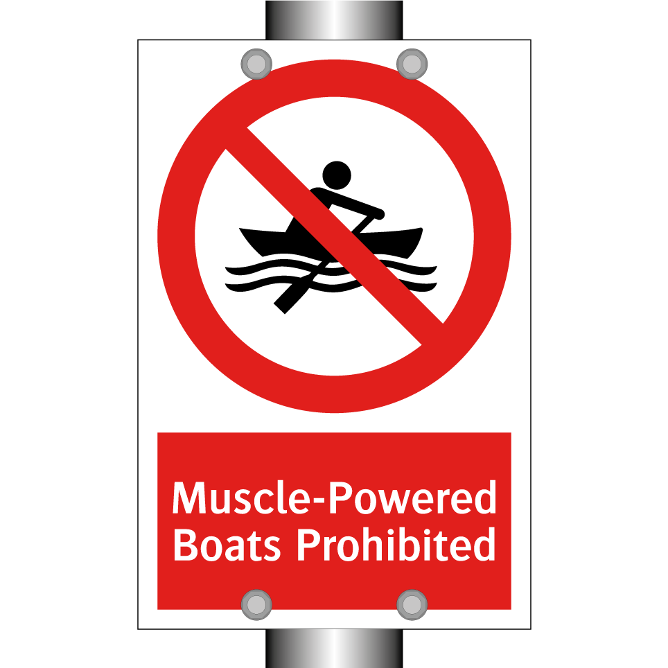 Muscle-Powered Boats Prohibited
