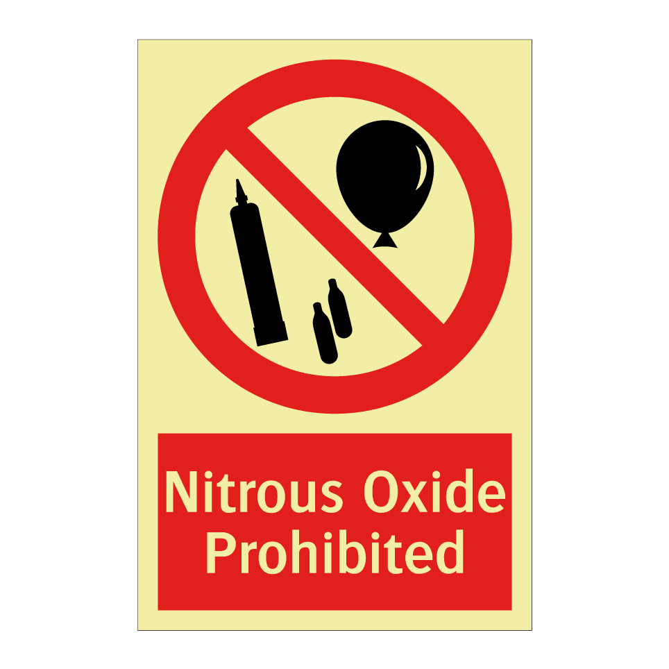 Nitrous Oxide Prohibited