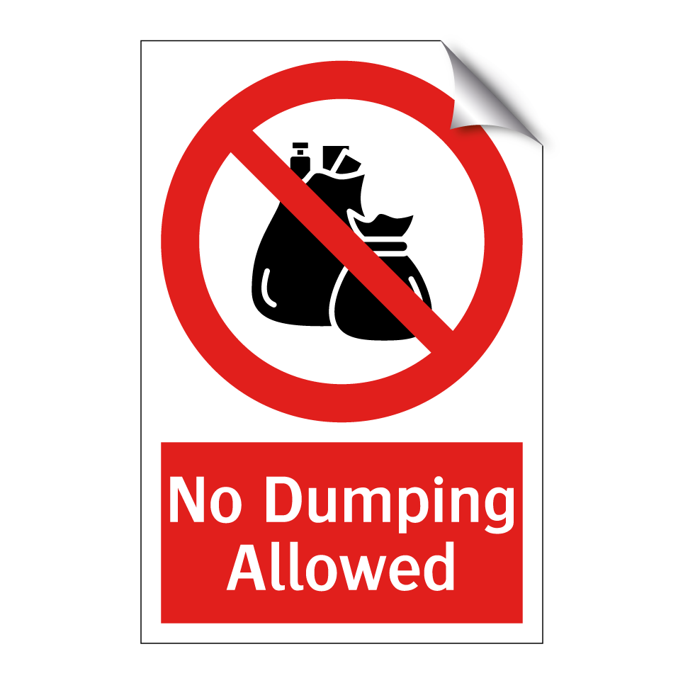 No Dumping Allowed