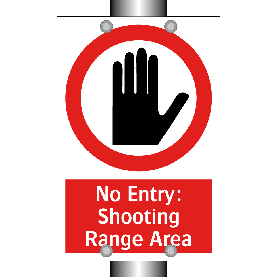 No Entry: Shooting Range Area
