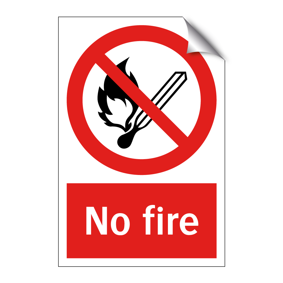 No fire