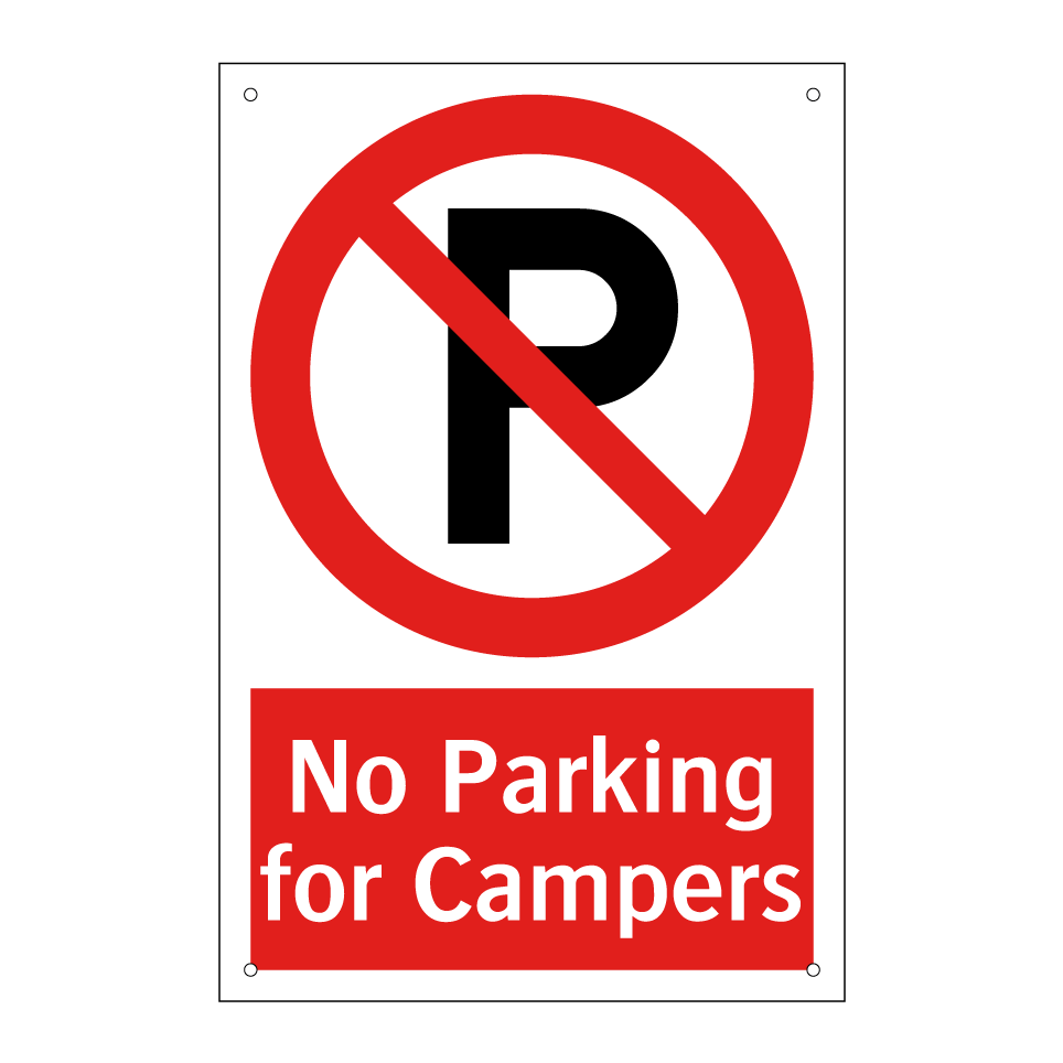 No Parking for Campers
