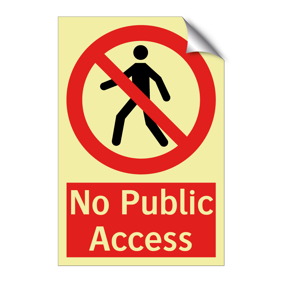 No Public Access