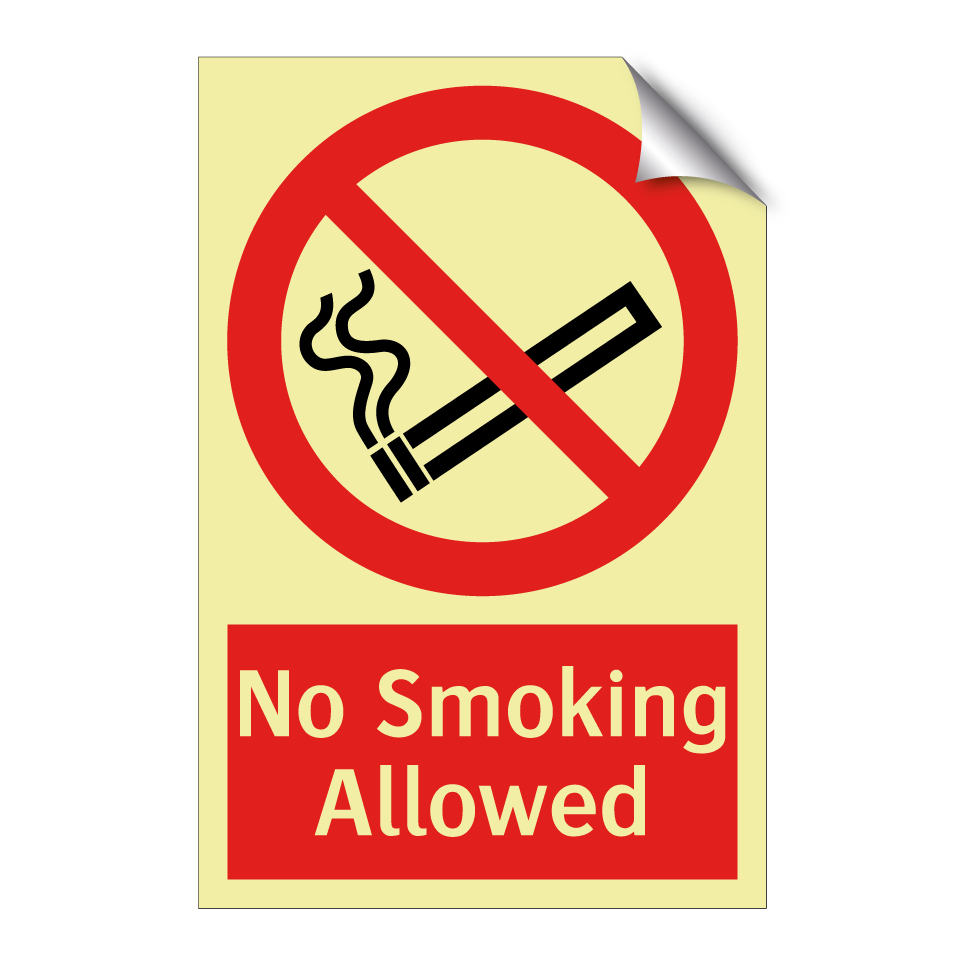 No Smoking Allowed