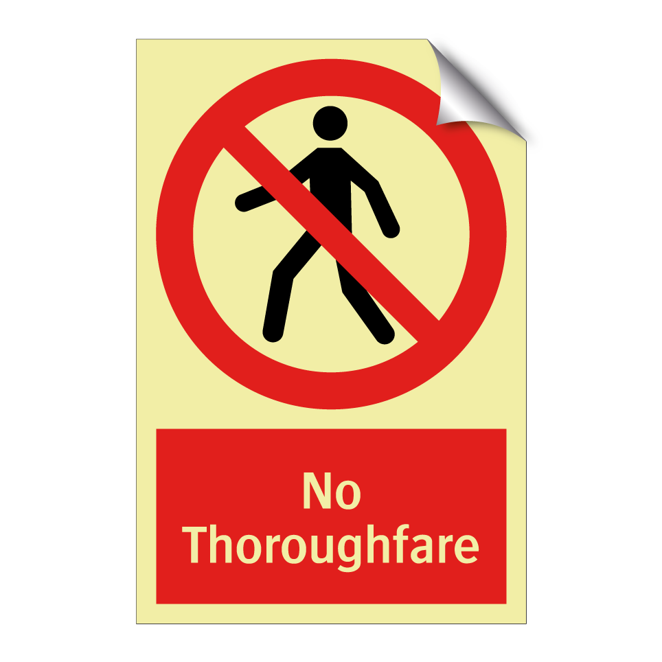 No Thoroughfare