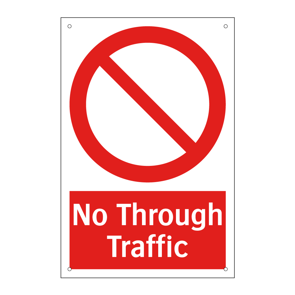 No Through Traffic