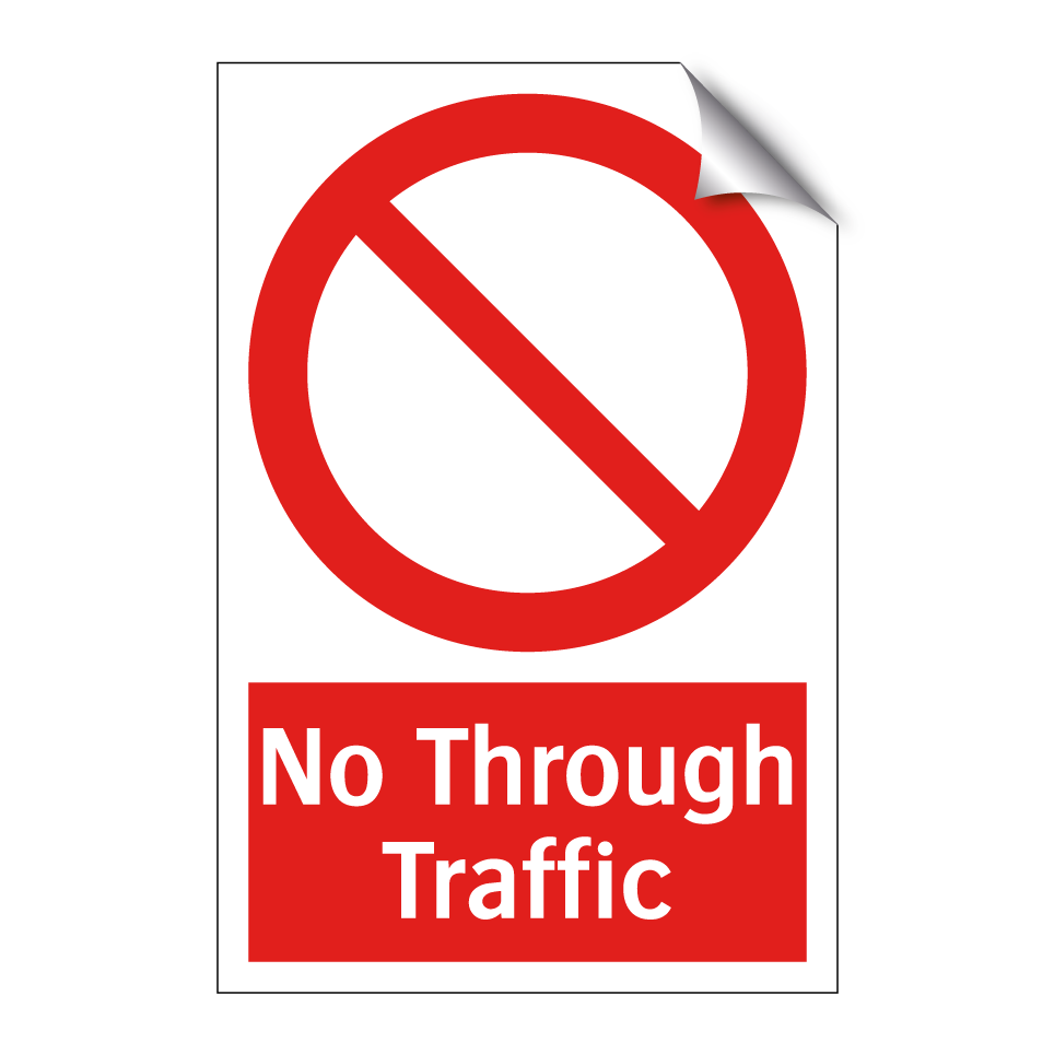No Through Traffic