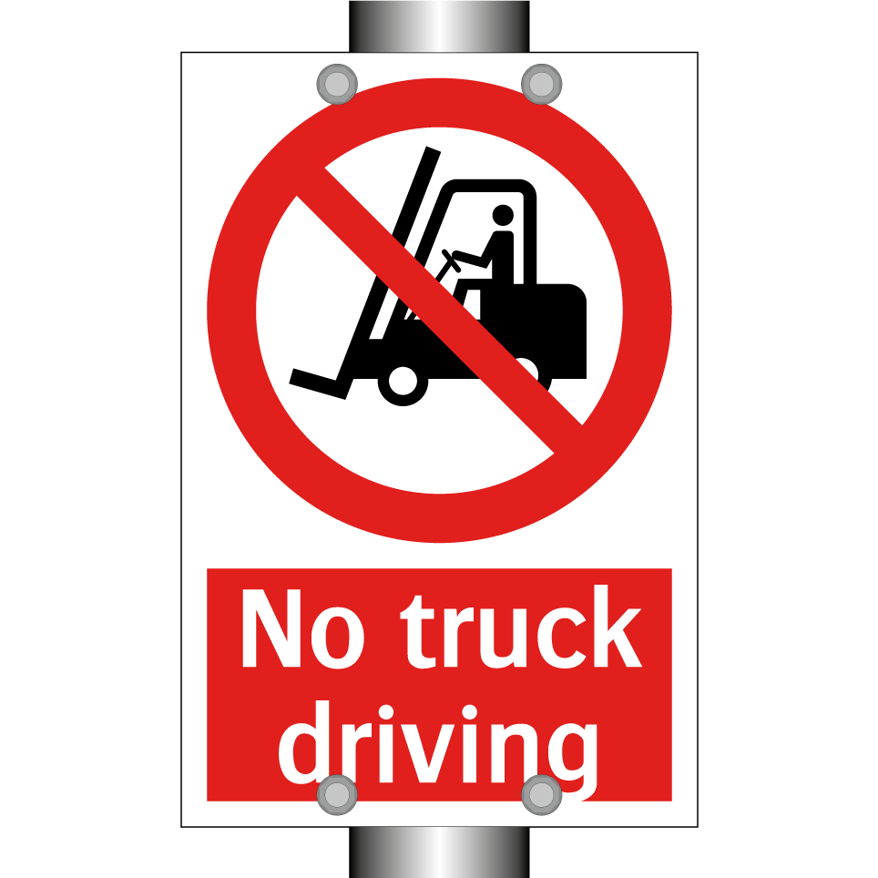 No truck driving