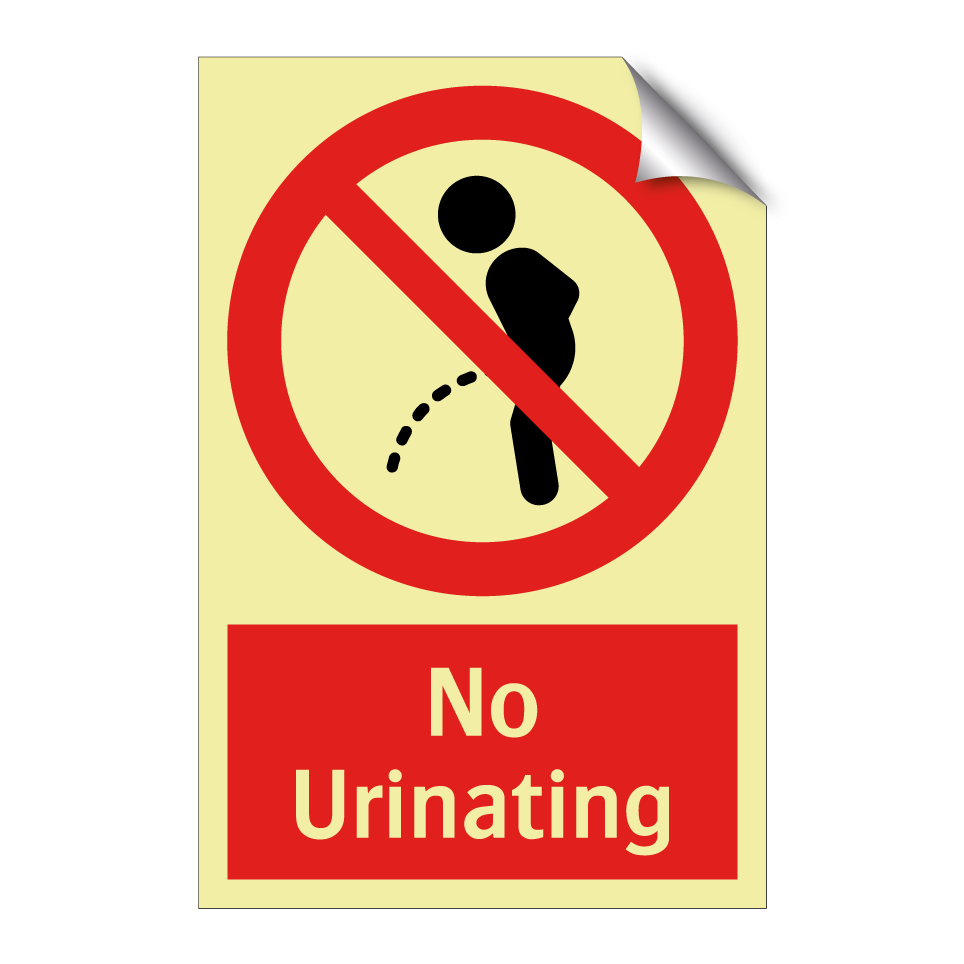No Urinating