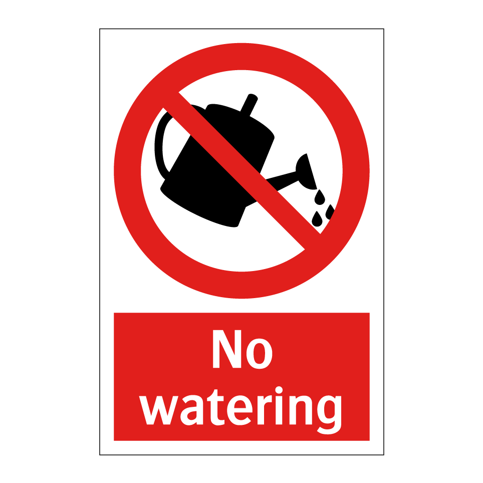 No watering
