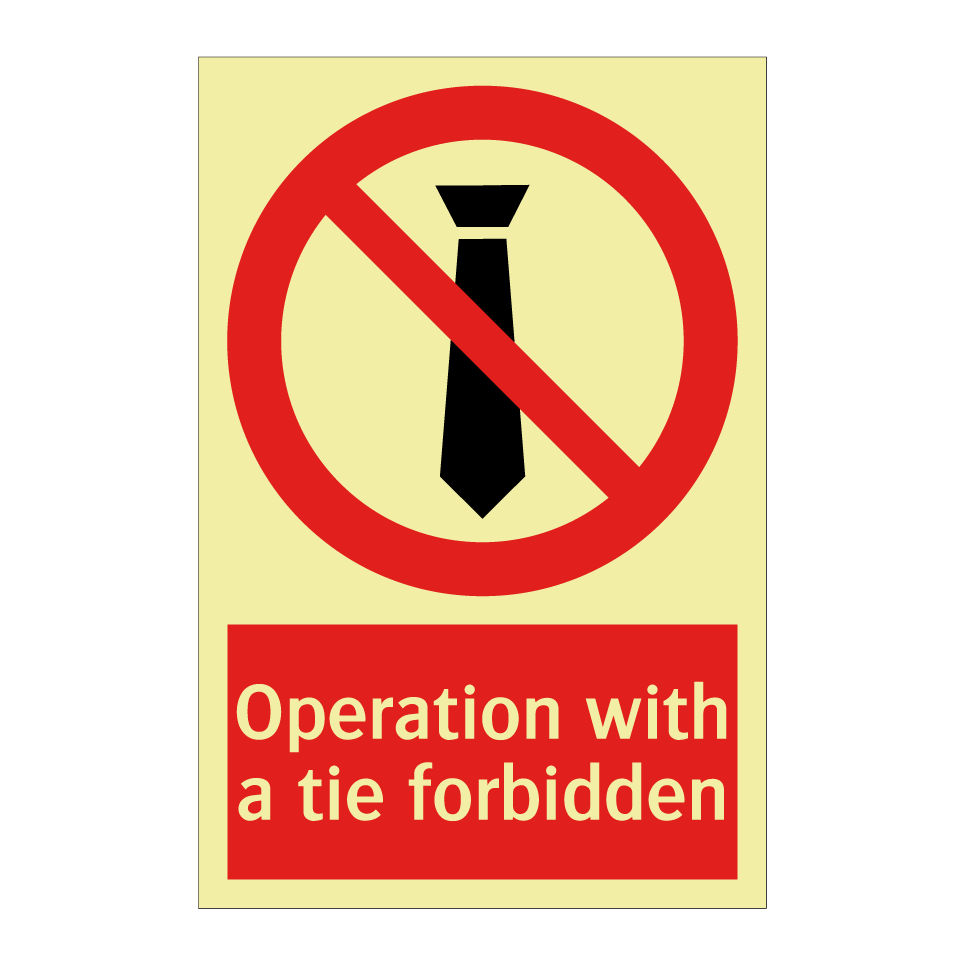 Operation with a tie forbidden