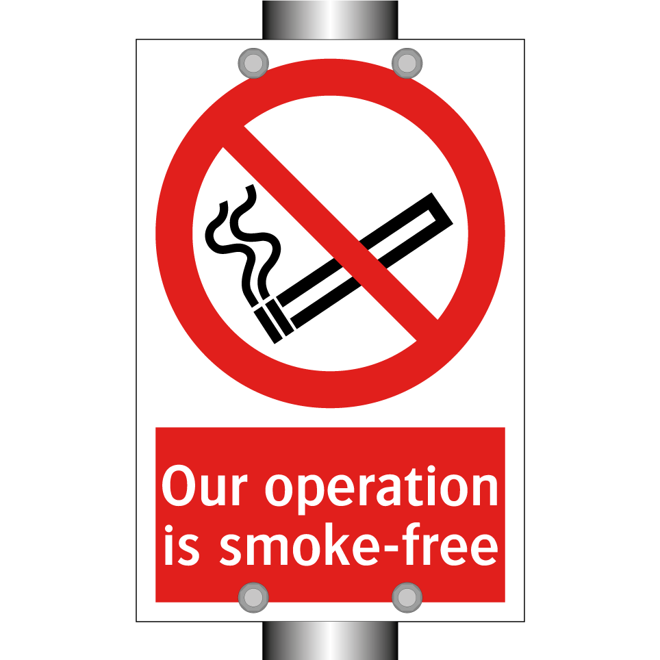 Our operation is smoke-free