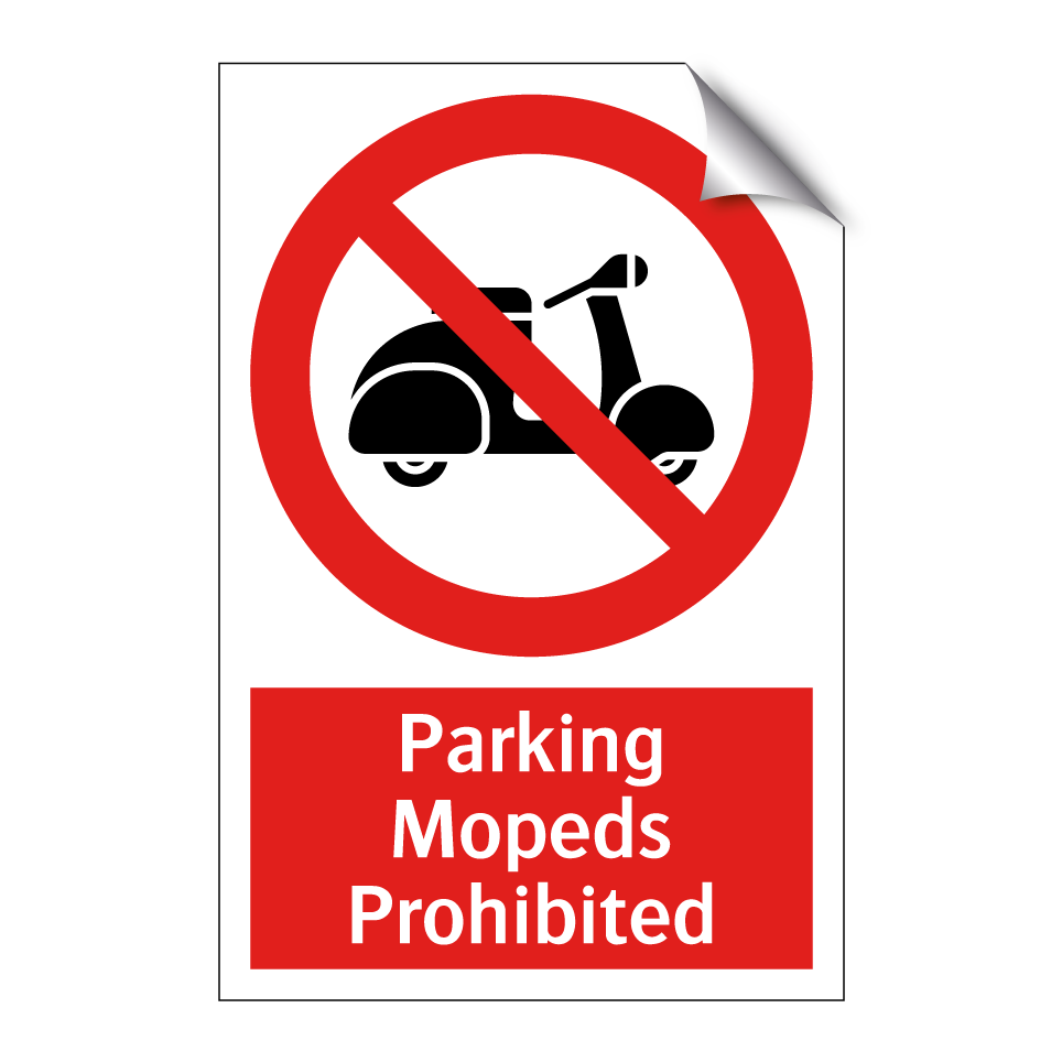 Parking Mopeds Prohibited