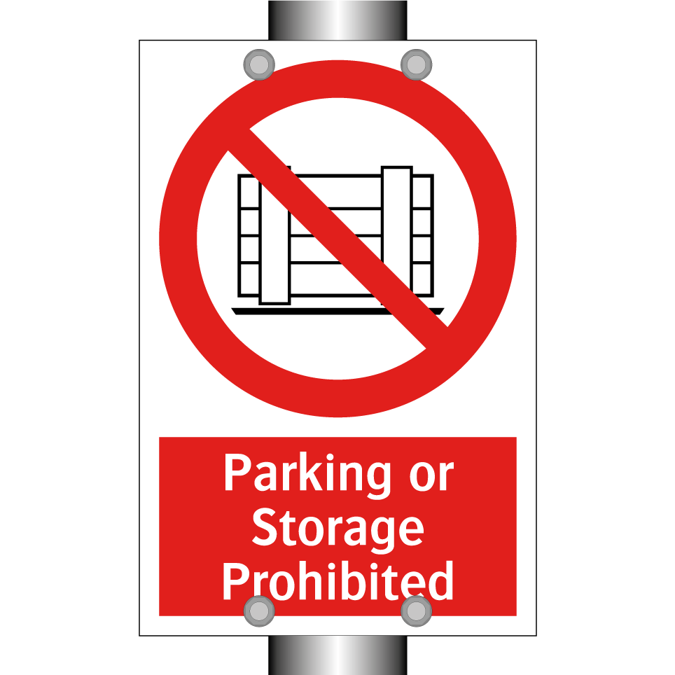 Parking or Storage Prohibited