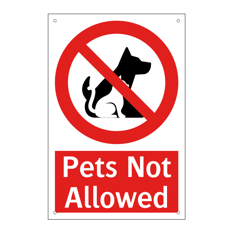 Pets Not Allowed