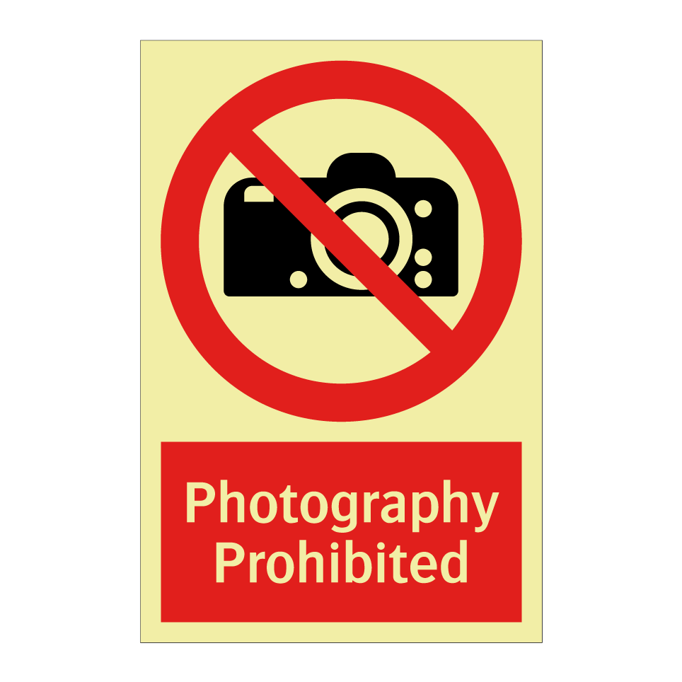 Photography Prohibited